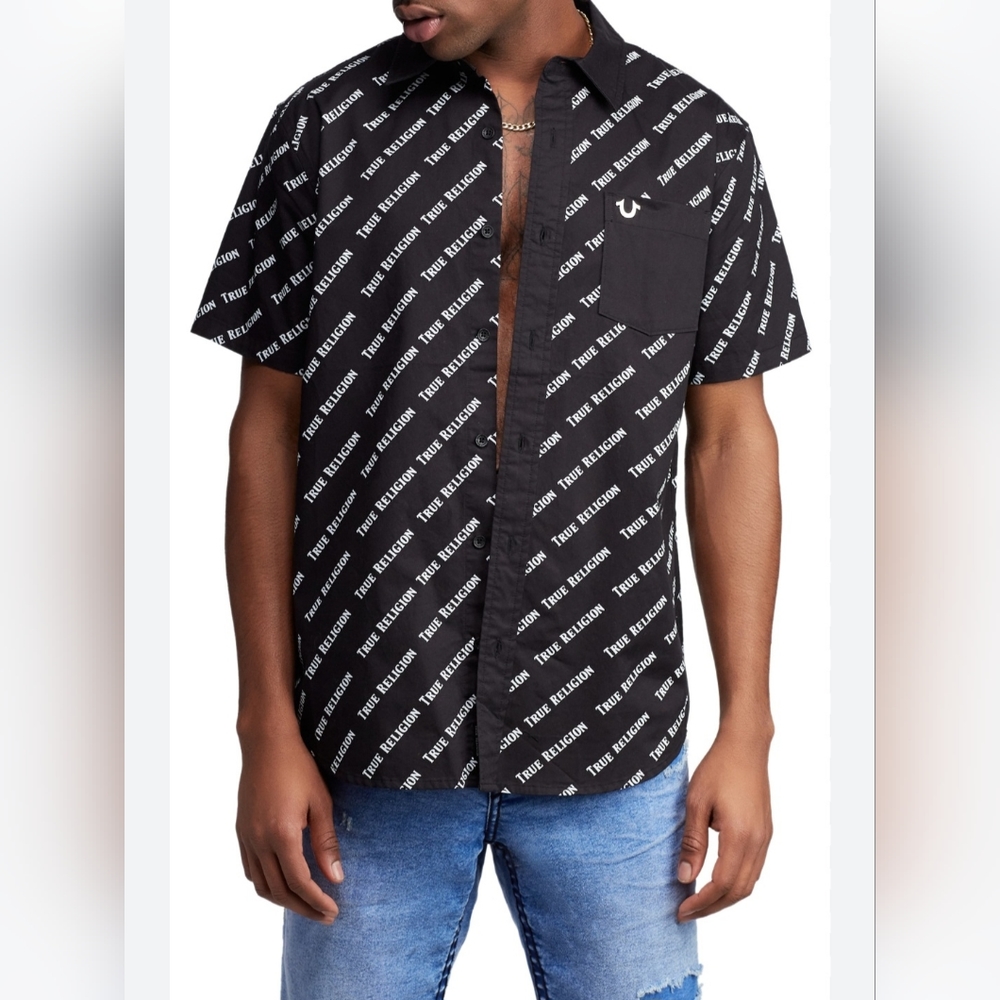 True Religion men's shirt size L
